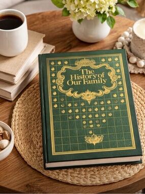 Julie Hausner | The History of Our Family | Vintage Hardcover Ancestry Book